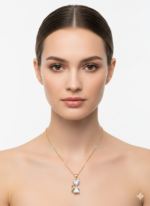 Elegant Swan Crystal Pendant Necklace - Image 3