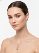 Elegant Swan Crystal Pendant Necklace - Image 2
