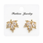 Gold Plated Elegant Sparkle Design