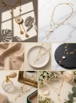 Clover Grace Gold Plated Layered Necklace for Women - Image 3